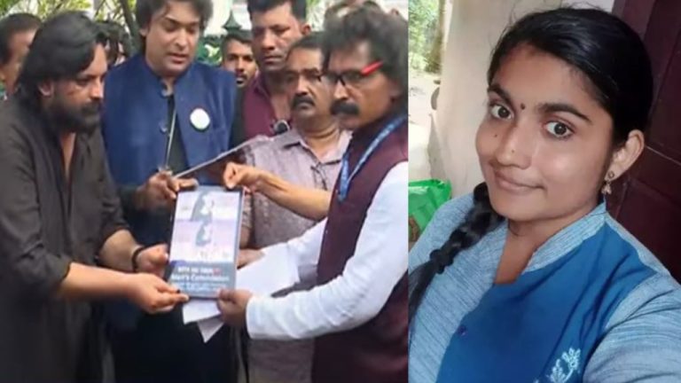 ഗ്രീഷ്മയ്ക്ക് വധശിക്ഷ വിധിച്ച ജഡ്ജിക്ക് പാലഭിഷേകം; തടഞ്ഞ് പൊലീസ്