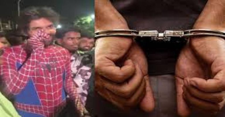 ചെന്നൈ നഗരത്തെ ചുറ്റിച്ച ‘സ്പൈഡർമാൻ’ പൊലീസ് പിടിയിൽ