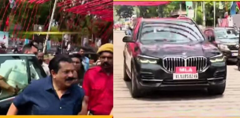 ‘എം മുകേഷ് ഇവിടെ തന്നെയുണ്ട്, ജോലി തിരക്ക് കാരണമാണ് വരാഞ്ഞത്’; കൊല്ലം എംഎൽഎ CPIM സംസ്ഥാന സമ്മേളന വേദിയിൽ