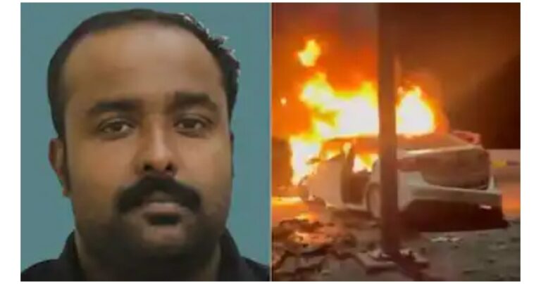 വാഹനം കൂട്ടിയിടിച്ച് കത്തി, ഒമാനിൽ മലയാളി യുവാവിന് ദാരുണാന്ത്യം