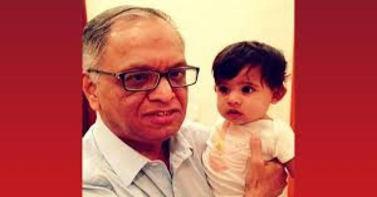 17 മാസം പ്രായം, 3.3കോടി ലാഭവിഹിതം ! പ്രായം കുറഞ്ഞ കോടീശ്വരനായി നാരായണമൂര്‍ത്തിയുടെ കൊച്ചുമകന്‍