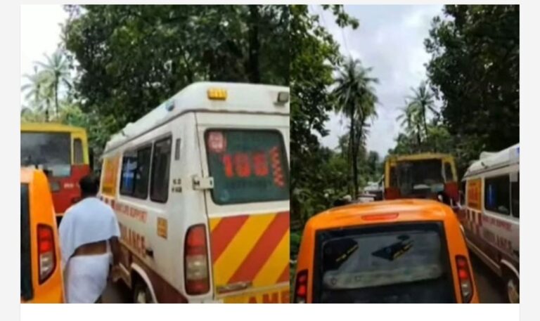 ഗതാഗതക്കുരുക്കിൽ പെട്ട് ആംബുലൻസ് എത്താൻ വൈകി; കണ്ണൂർ കൊട്ടിയൂരിൽ ചികിത്സ വൈകിയ മൂന്നരവയസ്സുകാരൻ മരിച്ചു