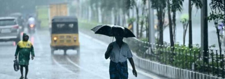 സംസ്ഥാനത്ത് അടുത്ത അഞ്ച് ദിവസം ഒറ്റപ്പെട്ട ശക്തമായ മഴയ്ക്ക് സാധ്യത