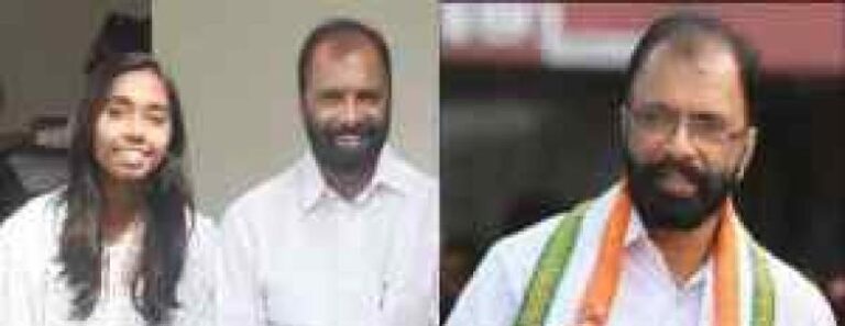 ‘മിസ് യൂ അച്ഛാ’; വോട്ടെടുപ്പ് ദിനത്തിൽ വി വി പ്രകാശിന്റെ ചിത്രം പങ്കുവെച്ച് മകള്‍