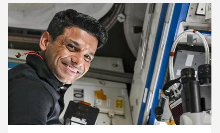 അന്താരാഷ്ട്രബഹിരാകാശനിലയത്തിൽ ഇന്ത്യക്കാരന്റെ കൃഷി; ശുഭാംശു ശുക്ല മുളപ്പിച്ചത് ഉലുവയും ചെറുപയറും