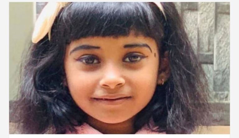 പിതാവ് ഓടിച്ച ഓട്ടോറിക്ഷയിൽ സഞ്ചരിക്കവേ വാഹനം കുഴിയില്‍ ചാടി അപകടം; ആറുവയസ്സുകാരിക്ക് ദാരുണാന്ത്യം