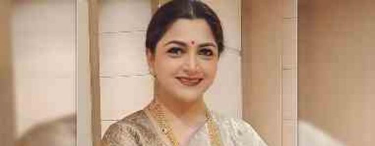 തമിഴ്‌‌നാട് ബിജെപി വൈസ് പ്രസിഡന്റായി നടി ഖുഷ്‌ബു സുന്ദർ