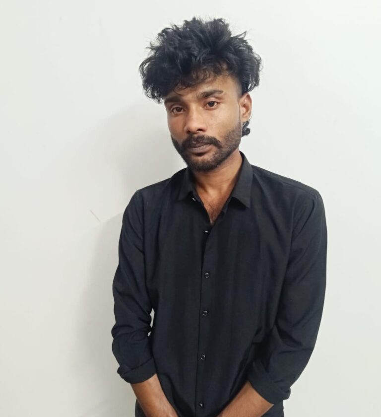 ചേരാനല്ലൂരിൽ രാസലഹരി വേട്ട, യുവാവ് പിടിയിൽ
