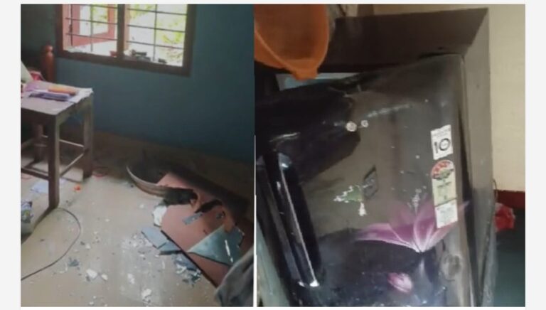 കൊല്ലം തലവഴിയിൽ വീടുകയറി ആക്രമണം, ടിവിയും ഫ്രിഡ്‌ജുമടക്കം തല്ലി തകർത്തു; പിന്നിൽ ലഹരി മാഫിയയെന്ന് നാട്ടുകാർ
