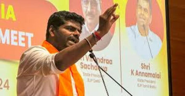 തമിഴ്നാട്ടിൽ അണ്ണാമലൈക്കെതിരെ നേതാക്കളുടെ പരാതി