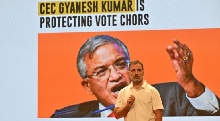 ‘അടിസ്ഥാന രഹിതം’; രാഹുല്‍ ഗാന്ധിയുടെ ആരോപണങ്ങള്‍ തള്ളി തിരഞ്ഞെടുപ്പ് കമ്മിഷന്‍