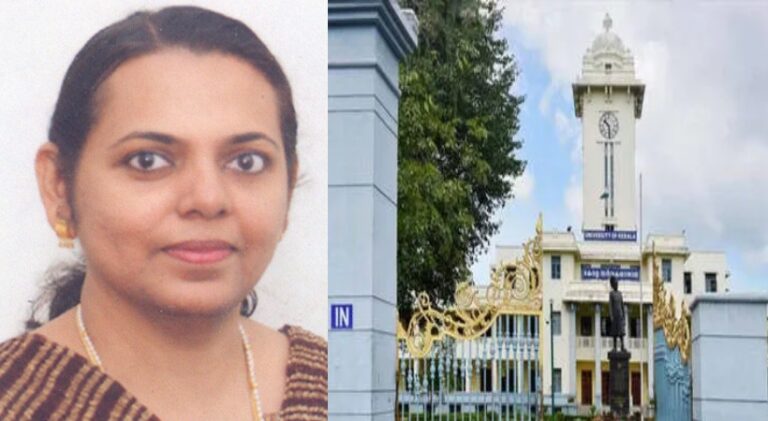 കേരള യൂണിവേഴ്‌സിറ്റി രജിസ്റ്റാര്‍ ഇന്‍ ചാര്‍ജ് സ്ഥാനത്തുനിന്ന് മിനി കാപ്പനെ മാറ്റി