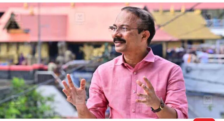 ‘ആചാരങ്ങളേയും ക്ഷേത്രവിശ്വാസങ്ങളേയും തകര്‍ക്കാനുള്ള ഗൂഢശ്രമം, സ്വര്‍ണ്ണം കണ്ടെത്തി തിരിച്ചു പിടിക്കണം’