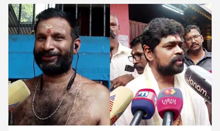 ‘അനിഷ്ടങ്ങൾക്ക് ഭഗവാൻ പരിഹാരം കാണും, ജാഗ്രതയോടെ പ്രവർത്തിക്കും’; ശബരിമല സ്വർണ്ണപ്പാളി വിവാദത്തിൽ പ്രതികരിച്ച് നിയുക്ത മേൽശാന്തിമാർ