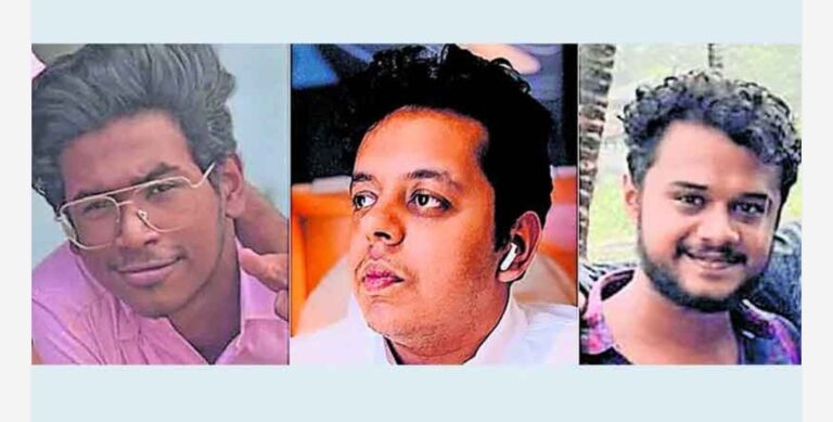 കാട്ടുപന്നി കുറുകെച്ചാടിയതിനെത്തുടർന്ന് കാർ നിയന്ത്രണംവിട്ട് മറിഞ്ഞു; മൂന്നു യുവാക്കൾക്ക് ദാരുണാന്ത്യം