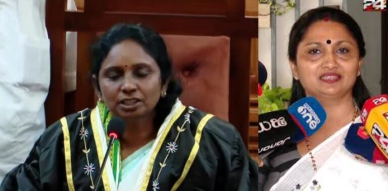 വികെ മിനിമോൾ കൊച്ചി മേയർ; സത്യപ്രതിജ്ഞയ്ക്ക് സാക്ഷ്യം വഹിക്കാതെ ദീപ്തി മേരി വർഗീസ് ഇറങ്ങിപ്പോയി