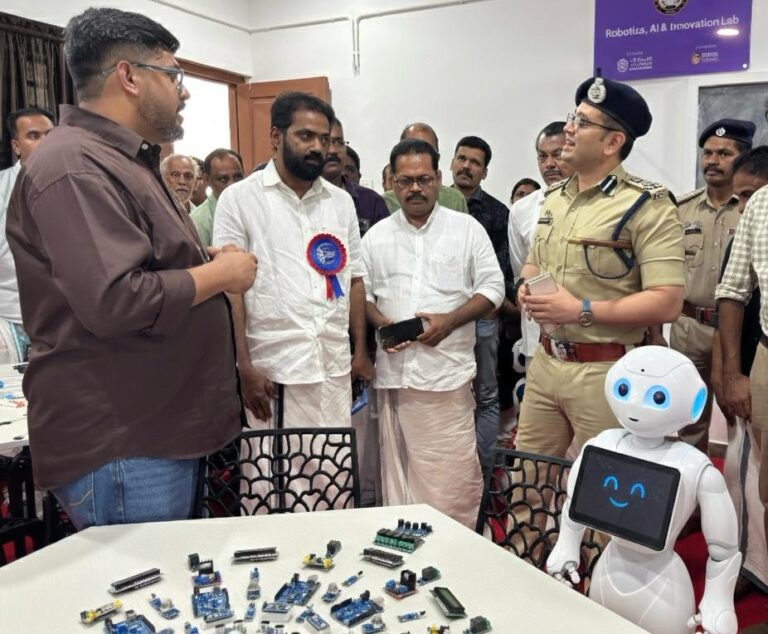 പനമ്പറ്റയിലെ കുട്ടികൾ പഠിക്കും’റോബോട്ടിൻ്റെ ടെക്നിക് ‘