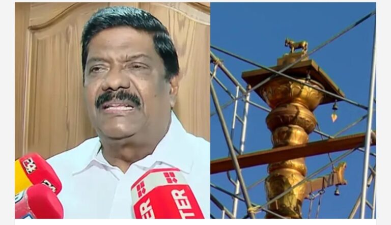 ശബരിമല കൊടിമര പുനർനിർമാണത്തിലെ ക്രമക്കേട്; ‘ഭക്തരിൽ നിന്ന് സ്വീകരിച്ച സ്വർണത്തിന്റെ കണക്കിൽ വീഴ്ചയില്ല, അറ്റകുറ്റപ്പണി നടത്തിയത് ഹൈക്കോടതി നിർദേശ പ്രകാരം’; അജയ് തറയിൽ