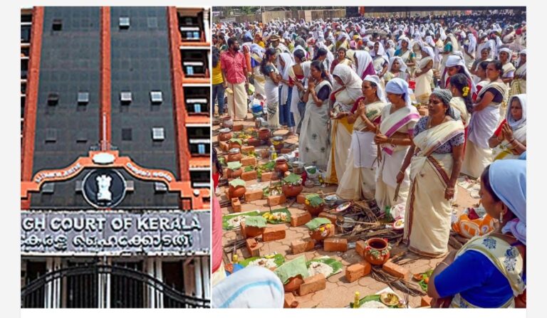 ‘ആറ്റുകാൽ അമ്മ തിരഞ്ഞെടുപ്പിൽ മത്സരിക്കുന്നുണ്ടോ?’; അനധികൃത ഫ്ലക്സ് ബോർഡുകൾക്കെതിരെ ഹൈക്കോടതി