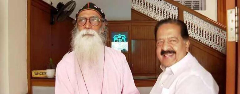 ഓർത്തഡോക്സ്‌ സഭാ ആസ്ഥാനത്ത് എത്തി രമേശ്‌ ചെന്നിത്തല
