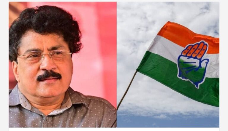 ഒറ്റപ്പാലത്ത് യുഡിഎഫ് തന്ത്രം മാറ്റി; P. K. Sasiയ്ക്ക് ‘കൈപ്പത്തി’ ചിഹ്നം
