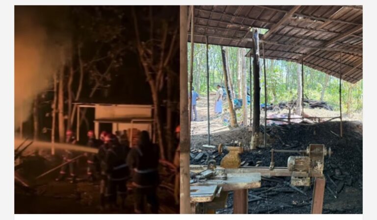 പോത്തൻകോട് ഫർണിച്ചർ യൂണിറ്റിൽ വൻ തീപിടിത്തം; 25 ലക്ഷം രൂപയുടെ നഷ്ടം
