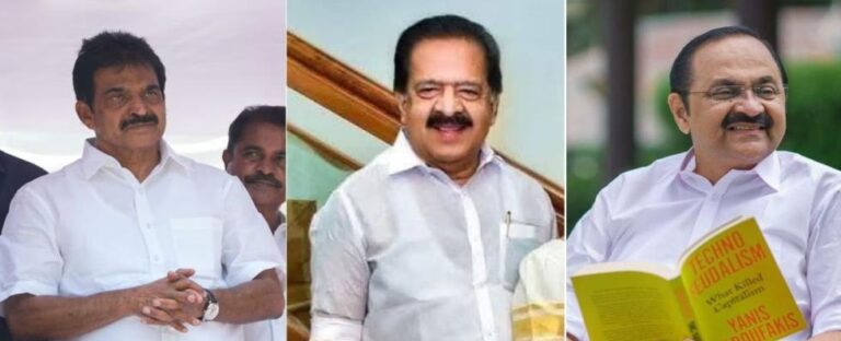 കെ.സി വേണുഗോപാൽ മുഖ്യമന്ത്രി ആയാൽ മന്ത്രിസഭയിലേക്കില്ലെന്ന് വി.ഡി. സതീശനും രമേശ് ചെന്നിത്തലയും