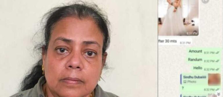 മോഡലിങ്ങിൻ്റെ മറവിൽ സെക്സ്റാക്കറ്റ്; സിന്ധുവിൻ്റെ വാട്‌സാപ്പ് സ്‌ക്രീൻ ഷോട്ട് പുറത്ത്