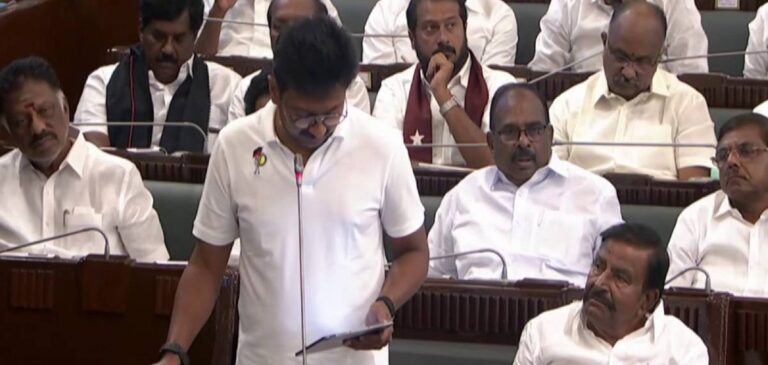 ‘സനാതനം തുടച്ചുനീക്കപ്പെടണം’; നിയമസഭയിൽ ഉദയനിധി സ്റ്റാലിൻ, വിമർശിച്ച് ബിജെപി