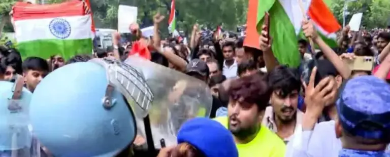 CJP പാർലമെന്റ് മാർച്ച്; പ്രതിഷേധം തടഞ്ഞ് ഡൽഹി പൊലീസ്, ജന്തർ മന്തറിൽ ലാത്തിച്ചാർജ്